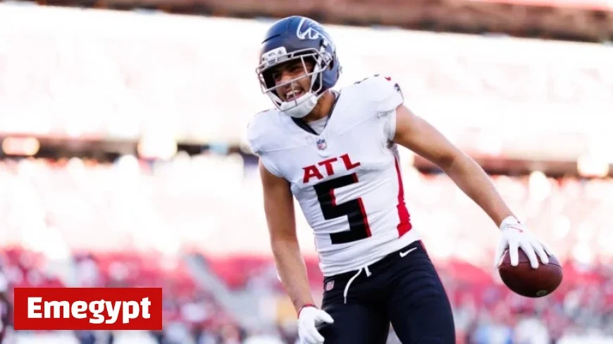 Falcons List WR Drake London as Questionable Due to Hip Injury