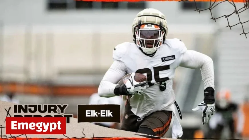 David Njoku Questionable for Week 8 Clash with Patriots | Injury Update