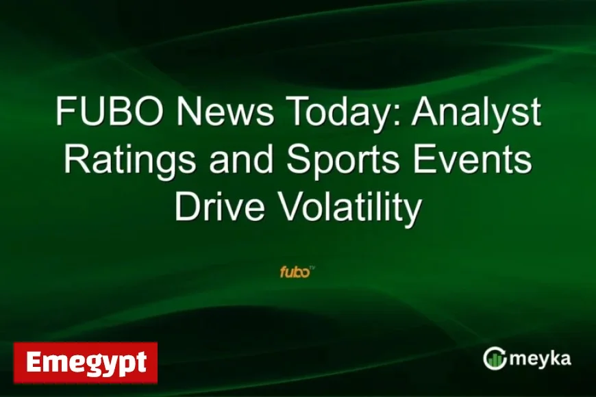 Analyst Ratings and Sports Events Fuel FUBO News Volatility Today