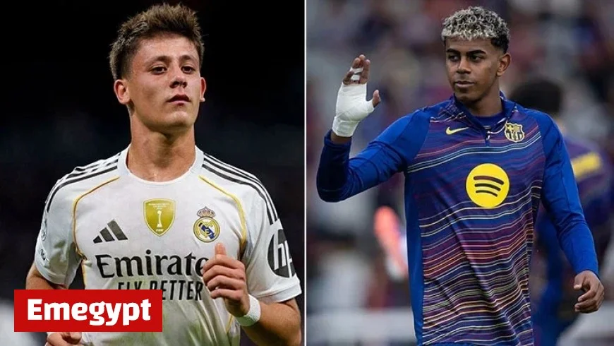 Arda Güler Faces Lamine Yamal in El Clasico Showdown!