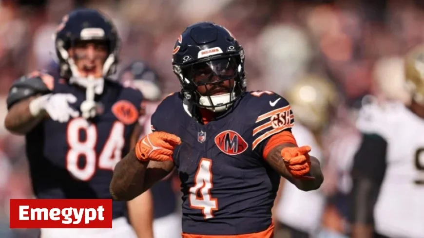 D’Andre Swift Doubtful for Bears Clash; DJ Moore Confirmed to Play