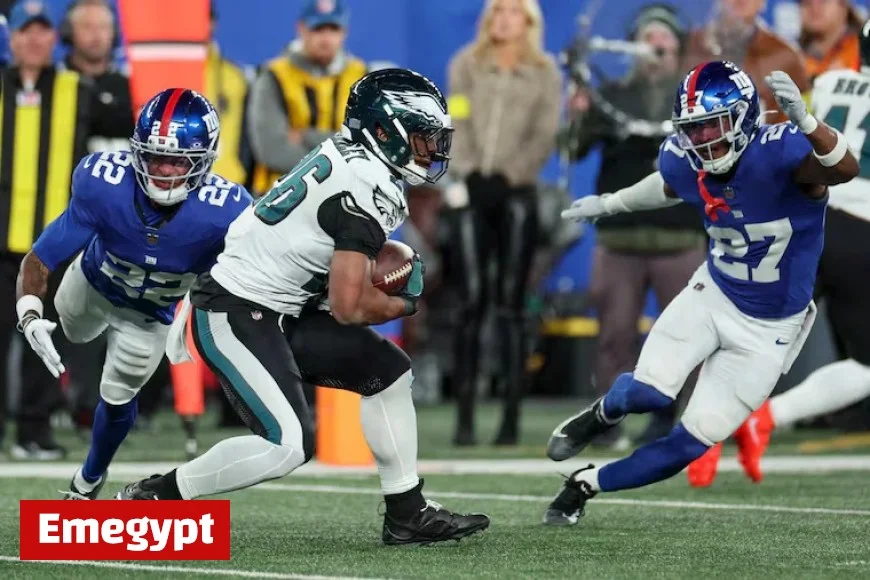Eagles Optimistic: Saquon Barkley Faces Struggles Ahead of Giants Clash