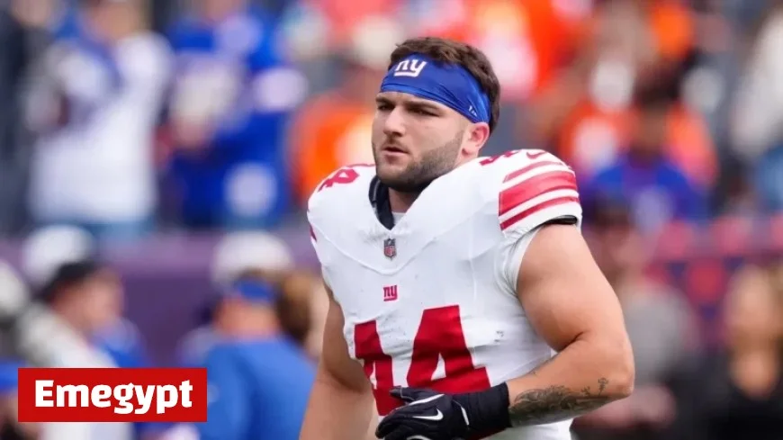 NFL Fines Giants Rookie Cam Skattebo Twice in One Week