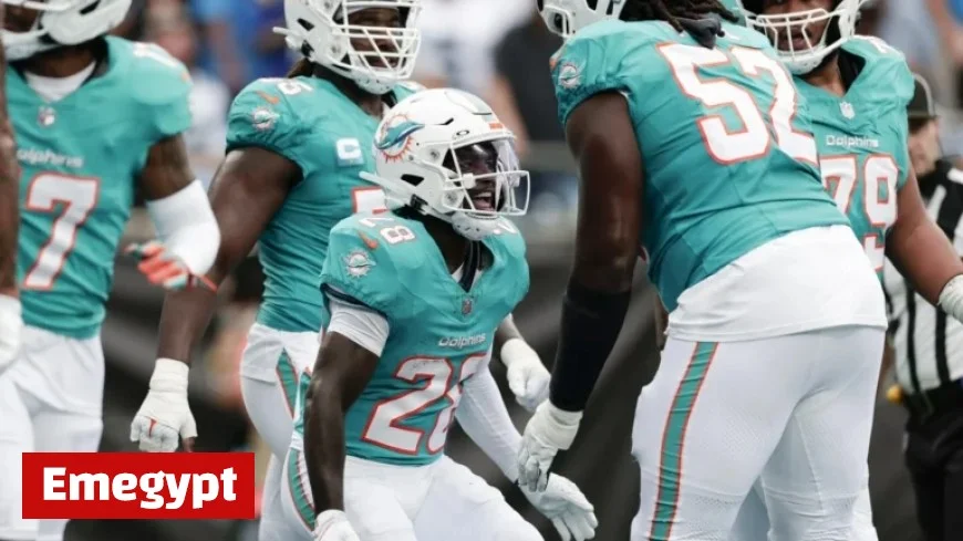 De’Von Achane Scores, Dolphins Lead 7-0