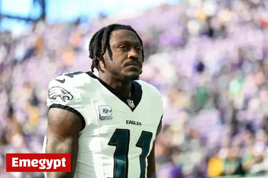 Eagles Adjust WR Lineup Following A.J. Brown Injury Announcement