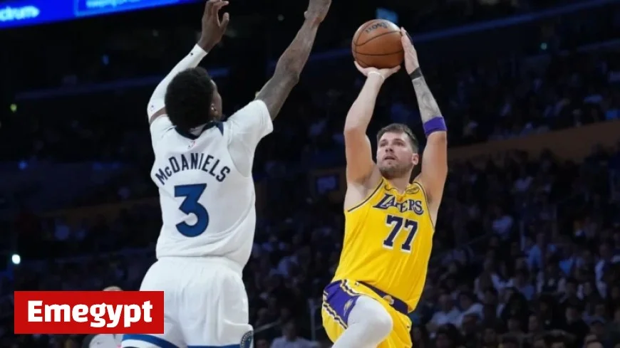 Luka Ignites Lakers with Record 92 Points to Start Season