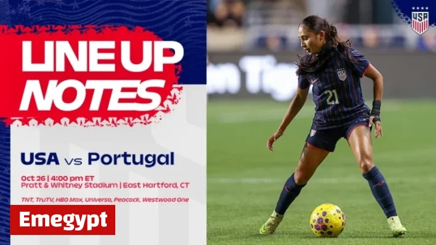 USWNT vs. Portugal: Starting Lineup and Key Highlights