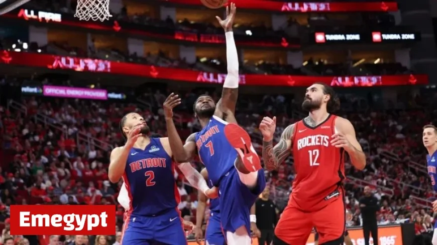 Pistons Overcome Fouls and Duren Ejection to Defeat Rockets 115-111
