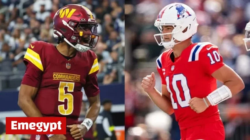 Top 10 Players from 2024 NFL Draft: Jayden Daniels or Drake Maye?