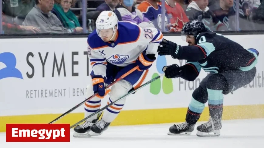 Oilers Struggle to Find Momentum in Lackluster Defeat to Kraken