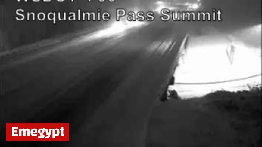 I-90 East Closes Near North Bend Due to Snow Spinouts