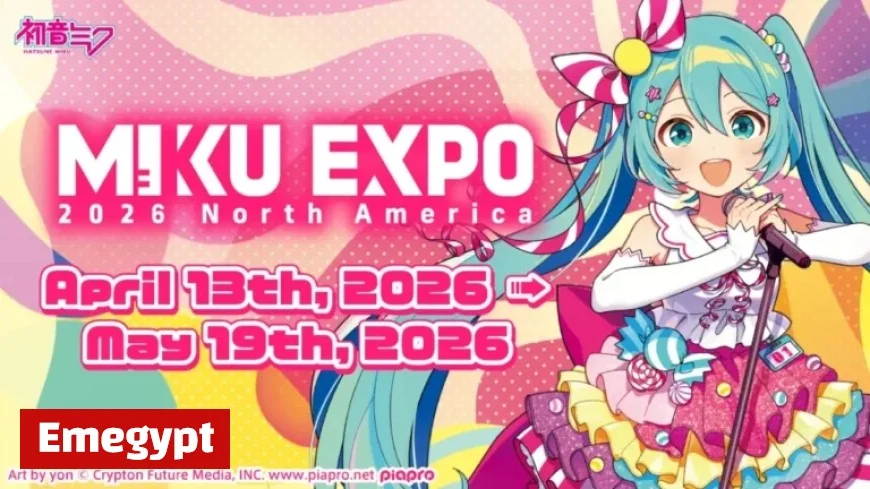 Hatsune Miku Announces MIKU EXPO 2026 Return to North America