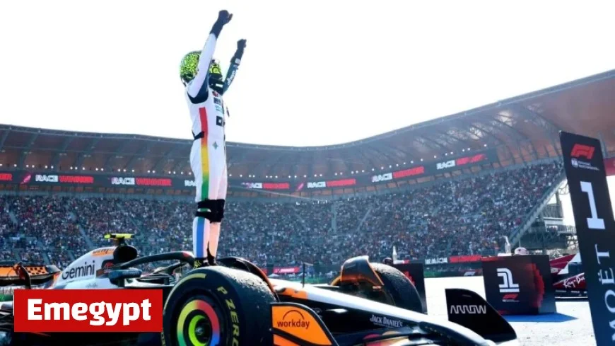 Lando Norris Shines with Commanding Victory at Mexico City Grand Prix