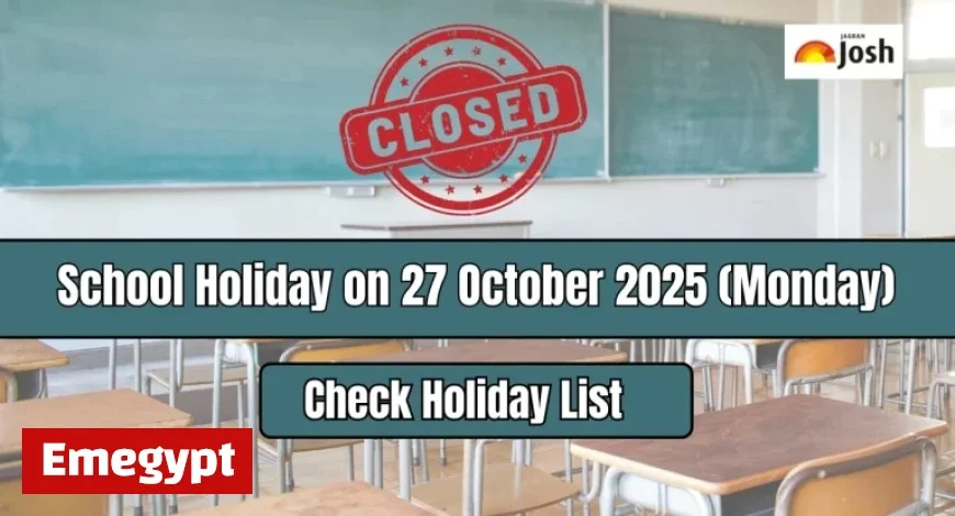 School Closures Alert: October 27 2025 Holiday Affects These States