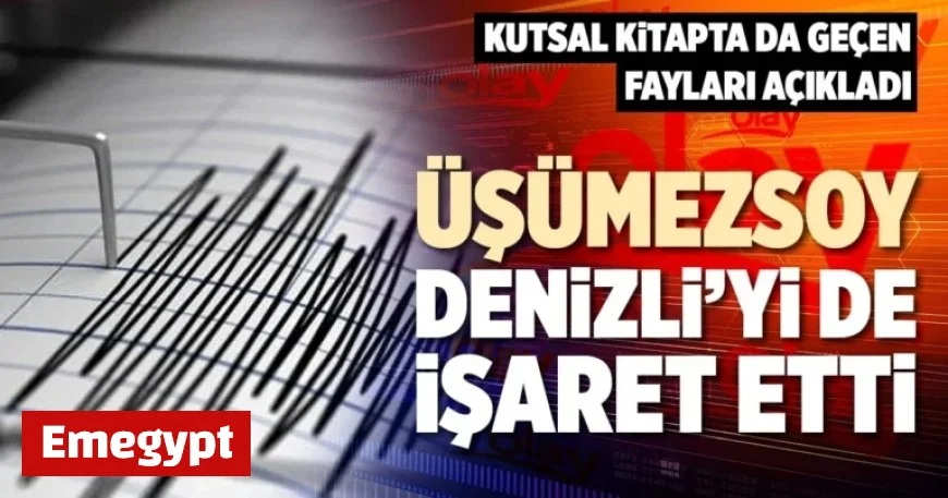 Üşümezsoy Highlights Denizli in Latest Report