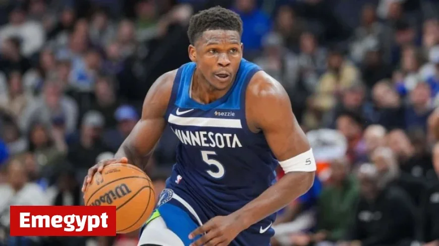 Wolves’ Edwards Faces Two-Week Sideline Due to Injury