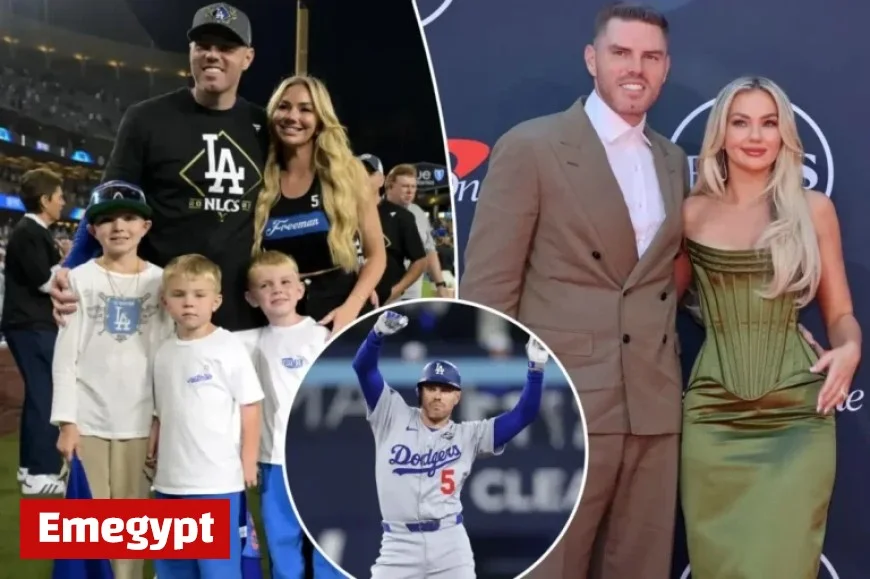 Chelsea Freeman Reacts to Dodgers’ Game 2 World Series Victory