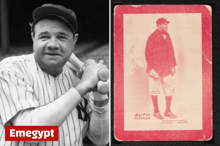 Babe Ruth’s 1914 Rookie Card Sells for Over $4M