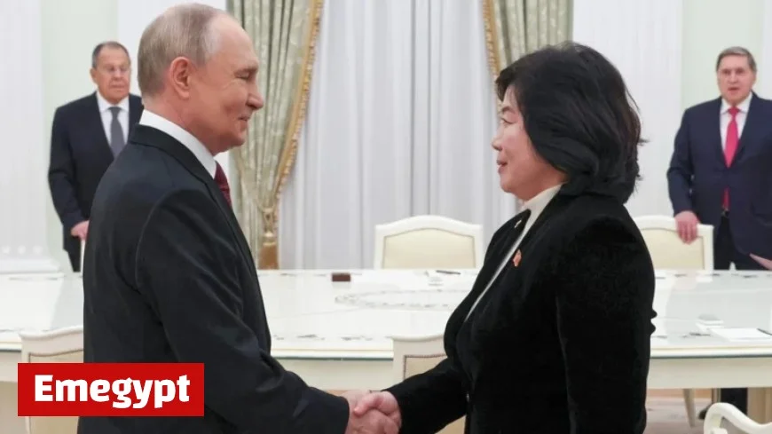 North Korea’s Foreign Minister Meets Putin During Russia Visit