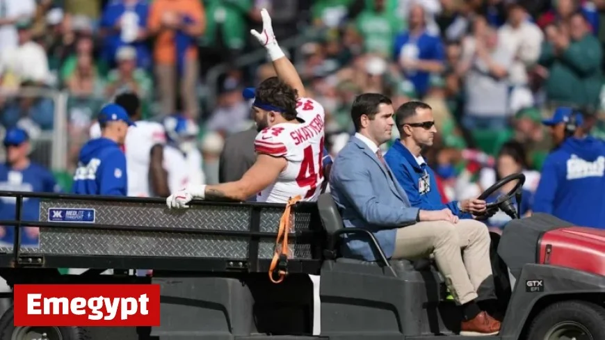 Giants’ RB Cam Skattebo Undergoes Surgery for Ankle Dislocated Against Eagles