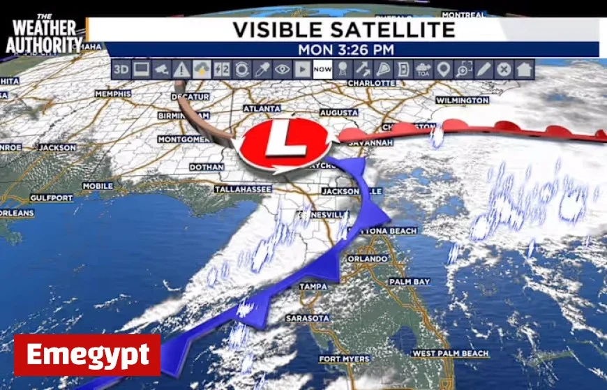 Cold Front Sweeps In Showers and Cooler Temperatures