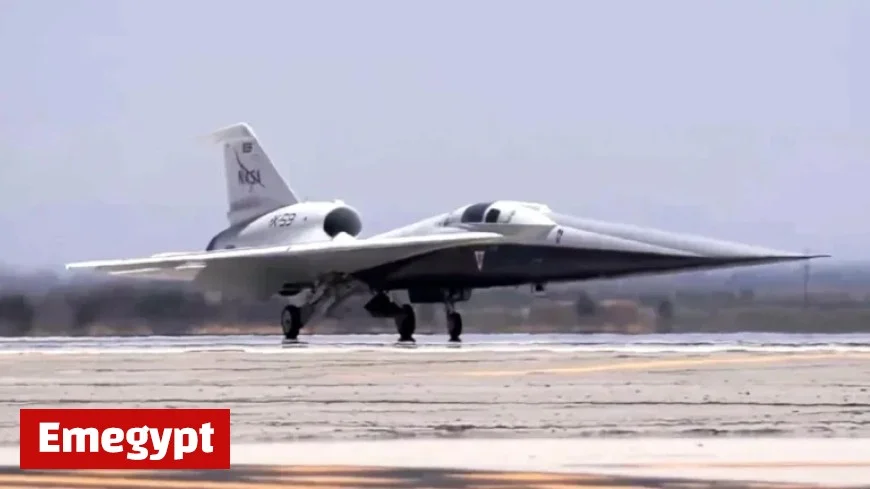X-59 Supersonic Jet Soars in First Test Flight