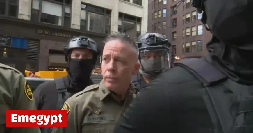 Border Patrol Chief Gregory Bovino Testifies on Tear Gas Enforcement Video