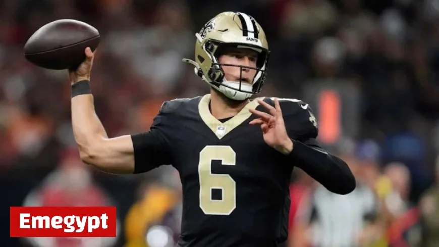 Saints Choose Rookie QB Tyler Shough Over Spencer Rattler Against Rams in Week 9