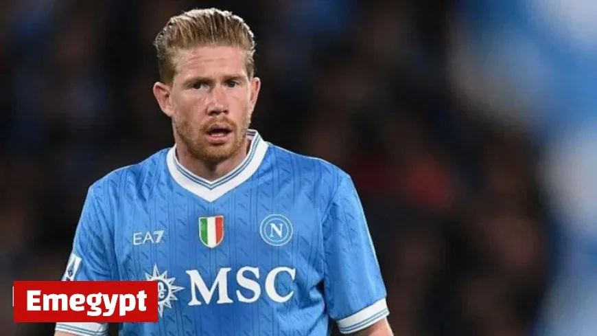 Napoli’s Kevin De Bruyne Out with Thigh Injury
