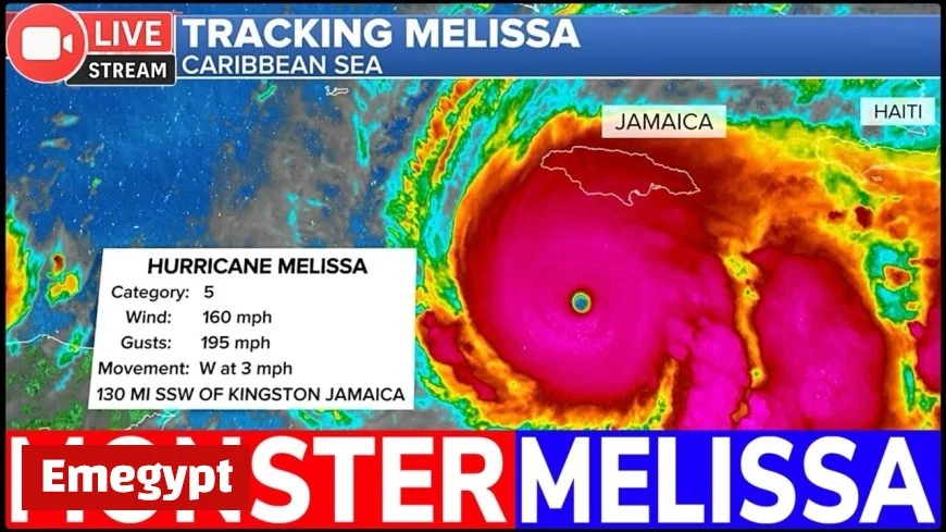 Hurricane Melissa track today: Category 5 rakes Jamaica, aims for eastern Cuba, Hispaniola, the Bahamas, then near Bermuda