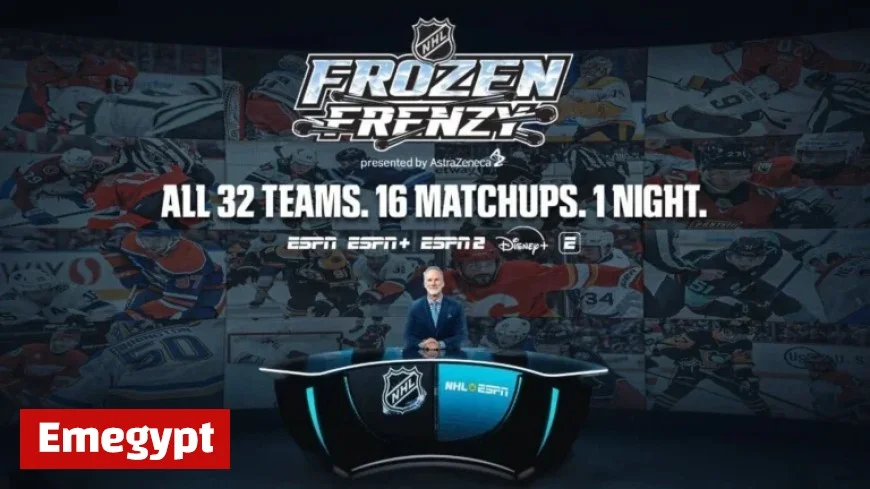 Guide: Watch Every 2025 NHL Frozen Frenzy Game Live