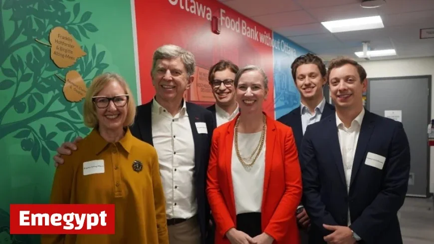 Colliers Project Leaders Founder and Spouse Set Record with $2.5M Donation to Ottawa Food Bank
