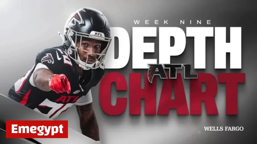 Falcons Release Week 9 Depth Chart for New England Patriots Matchup