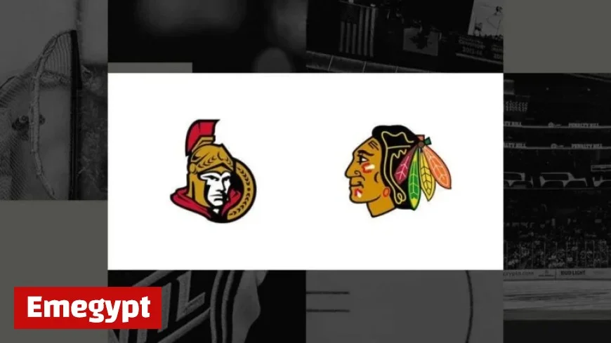 Watch Senators vs. Blackhawks: TV and Streaming Details for October 28