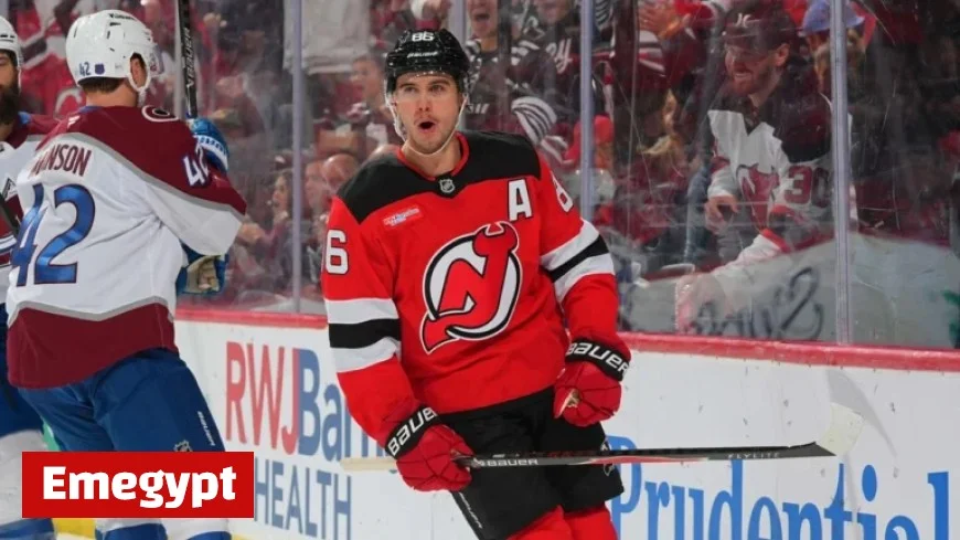 Jack Hughes’ OT Goal Clinches Devils’ 8th Straight Win Over Avalanche