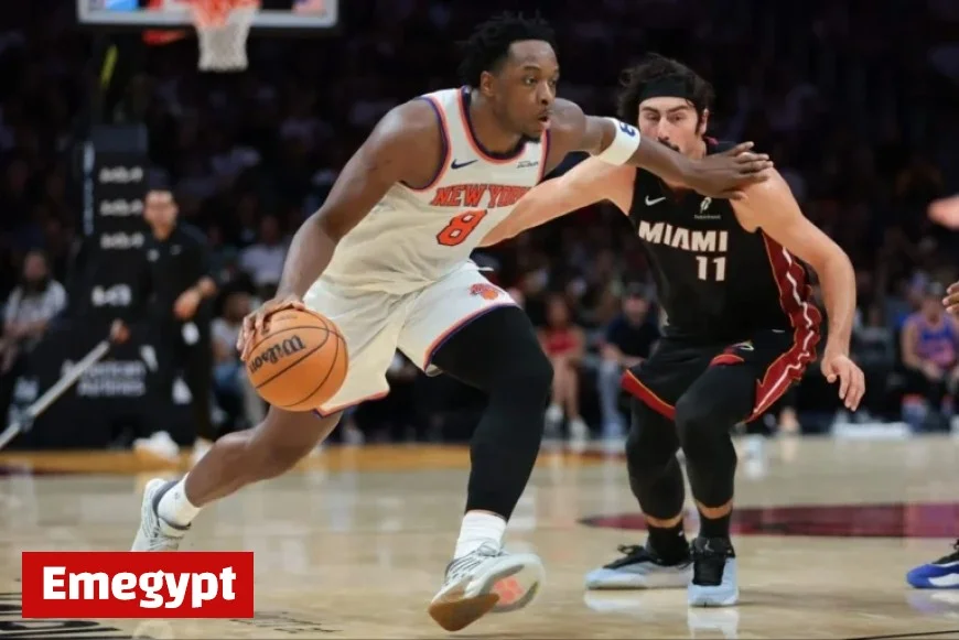 Spotlight on OG Anunoby: Knicks’ Versatile Star Shines in Miami