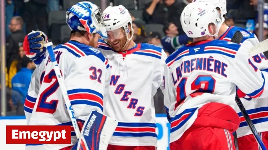 Quick Shines with 23 Saves as Rangers Defeat Canucks in Miller’s Return