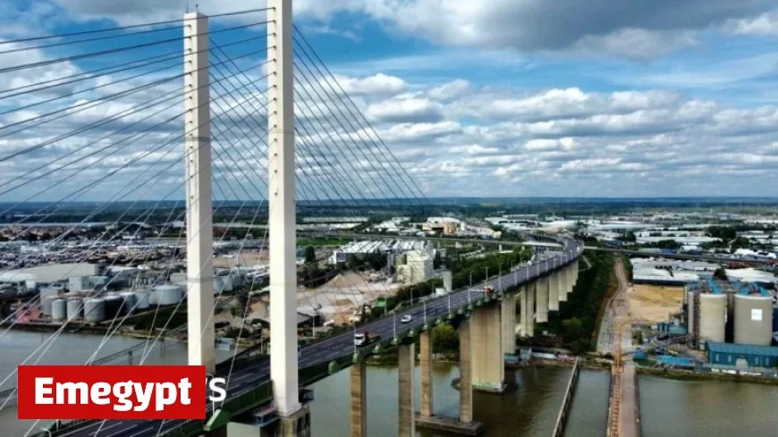 Pedestrian Incident Shuts Down Dartford Crossing M25 Bridge