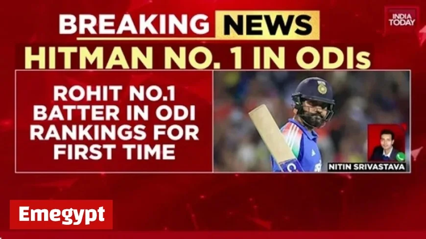 Rohit Sharma’s Rise to No.1: A Look Back at His Crowning Achievement – India Today