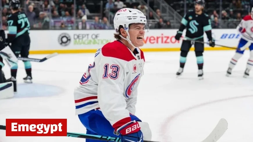Caufield Scores Historic Goal as Canadiens Secure Victory in Seattle