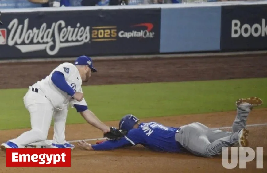 World Series Clash: Los Angeles Dodgers Face Off Against Toronto Blue Jays in Stunning Photos