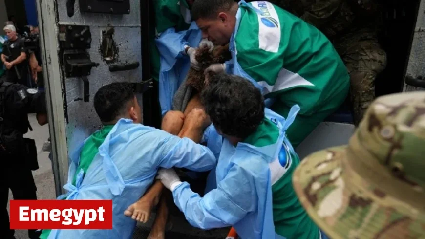 Massive Brazilian Operation in Rio Targets Gang, Resulting in 64 Deaths and 81 Arrests