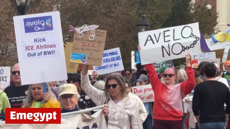 Activists Urge Maryland to End Avelo Airlines Deportation Contract