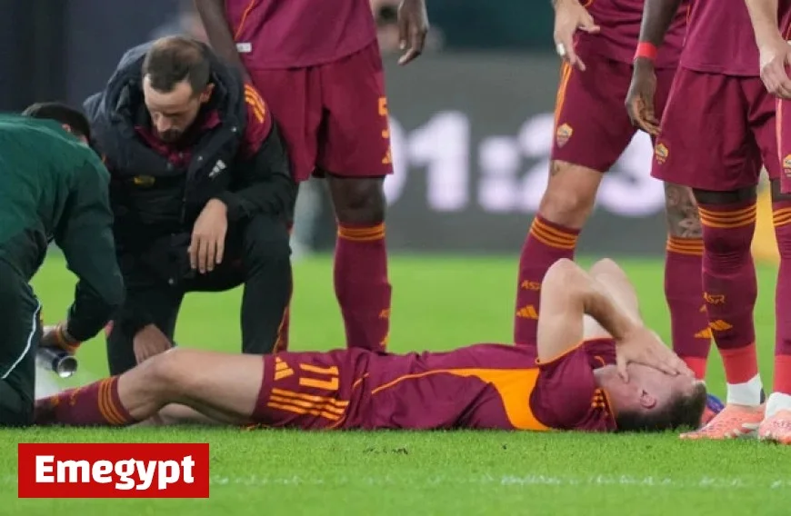 Injury Strikes Evan Ferguson Seven Minutes into Roma’s Serie A Match