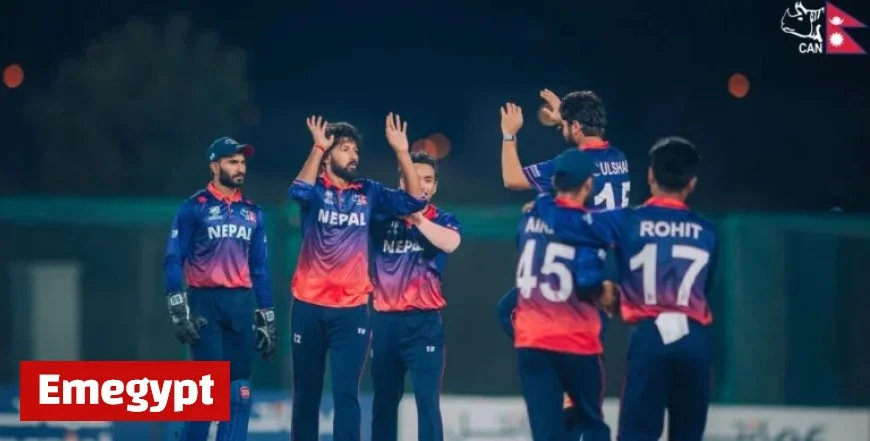 Nepal Battles UAE in Today’s ICC World Cricket League 2 ODI