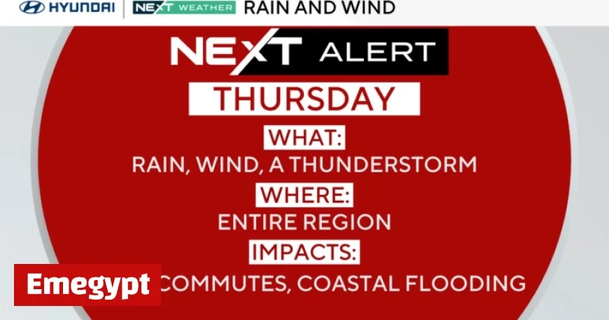 Philadelphia Braces for Rain, Wind, and Potential Flooding on Thursday