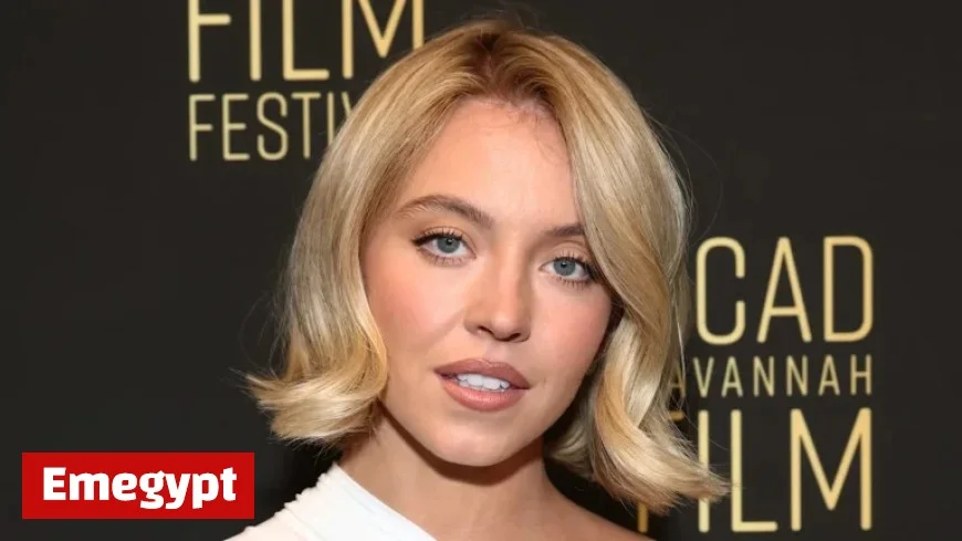 Sydney Sweeney Stuns in Butter Yellow Satin Gown on Variety Cover