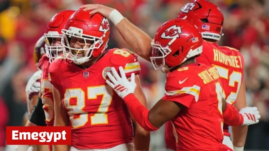 Kelce Ties Holmes as Chiefs’ All-Time Touchdown Leader