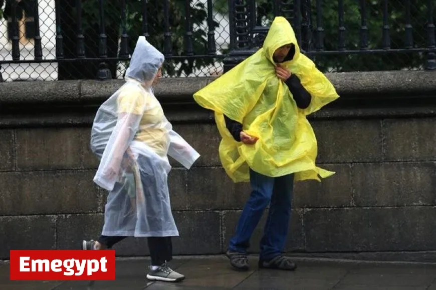 Yellow Rain Warnings Issued for Four Counties Alongside Wind Alerts Affecting Four Regions