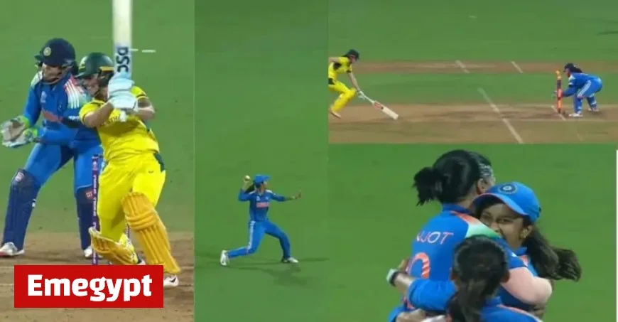 Jemimah Rodrigues’ Stunning Throw Eliminates Tahlia McGrath in World Cup Semis